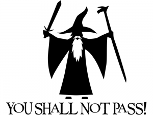 Shall Not Pass